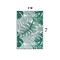 World Rug Gallery Tropical Leaf Reversible Recycled Plastic 3' X 5' Green Outdoor Rug 6066GREEN3X5 - alternate 5